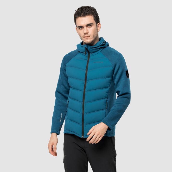 Chamarra Ciclismo Jack Wolfskin Tasman Hombre Azul Marino Mexico-3119842